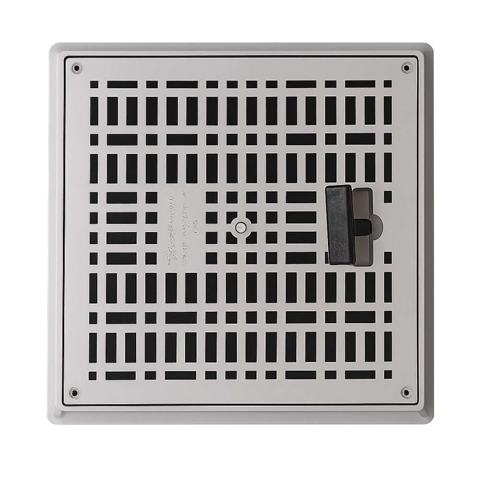 Slika Poklopac za šahtu PVC četvrtasti 300x300 mm sa rupicama